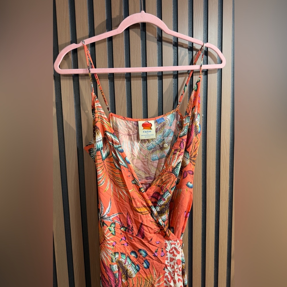 Farm Rio for Anthropologie Musette Maxi Dress Sz SP - Picture 4 of 13